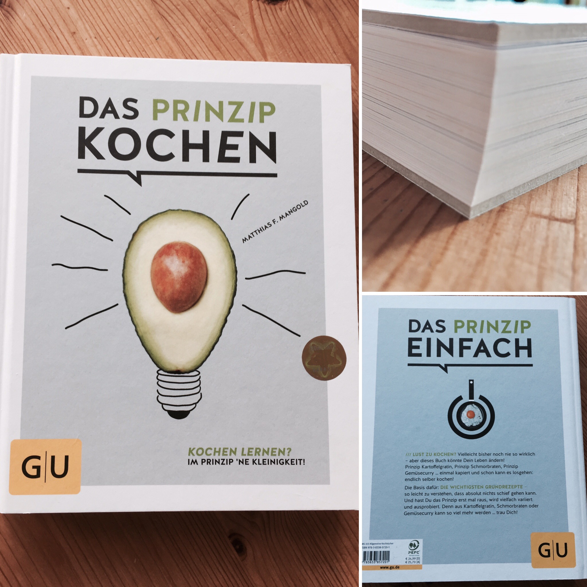 Das Prinzip kochen - der Einband