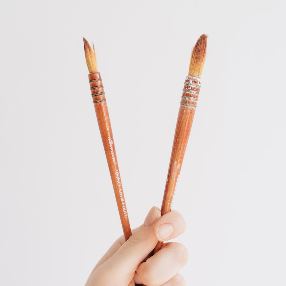 Die dunkle Wolke - weiß malen!